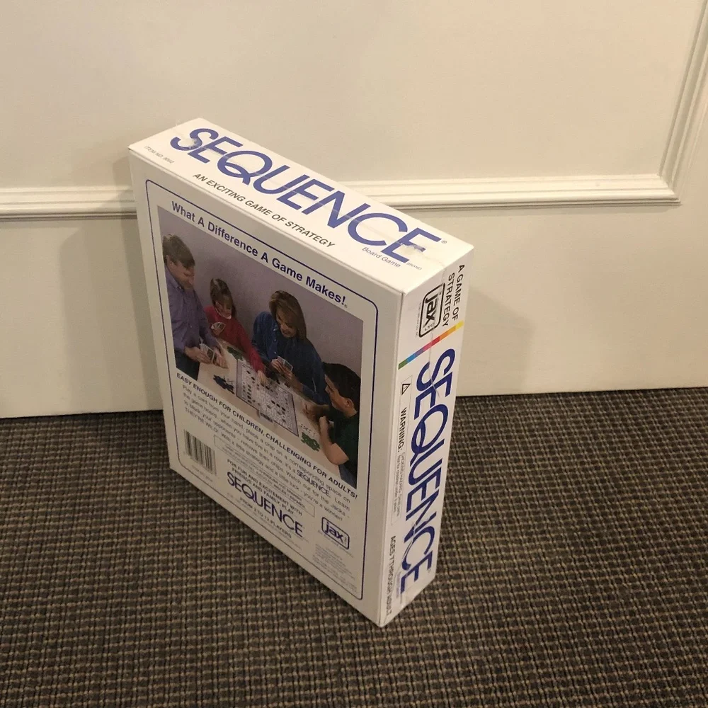 SEQUENCE STRATEGY BOARD GAME - NEVER OPENED